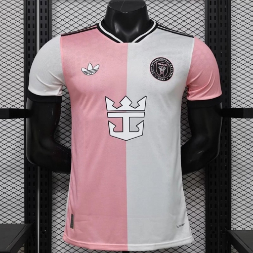 26/27 Inter Miami Special Edition Pink White Player Version Soccer Jersey