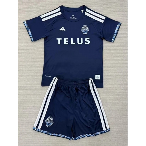 26/27 Vancouver Whitecaps Away Kids Soccer Jersey