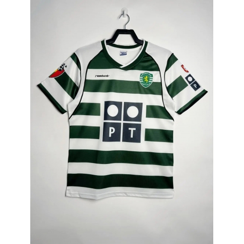 2001/2003 Retro Sporting Lisbon Home Football Shirt