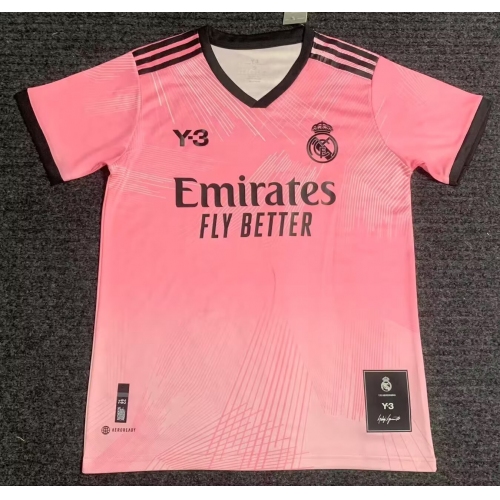 2021/2022 Retro Madrid Y3 Pink Football Shirt