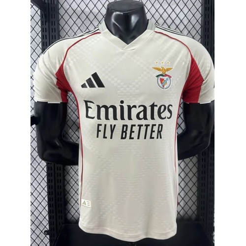 25/26 Benfica Away Player Version Soccer Jersey