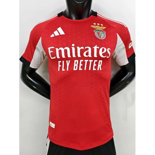 25/26 Benfica Home Player Version Soccer Jersey
