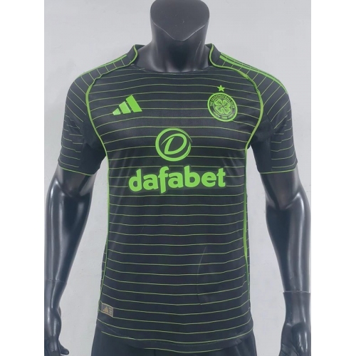 25/26 Celtic Away Player Version Soccer Jersey