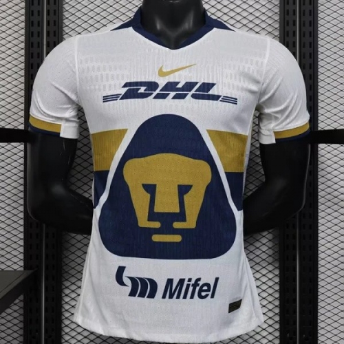 25/26 Pumas UNAM Home Player Version Soccer Jersey