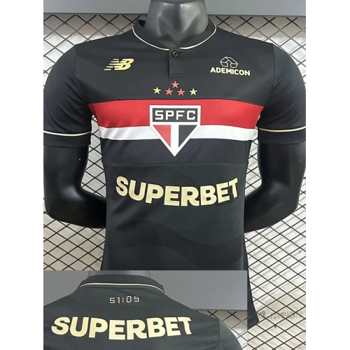 25/26 Sao Paulo Third Player Version Soccer Jersey