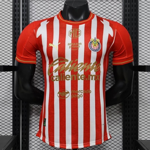 26/27 Chivas Home Player Version Soccer Jersey