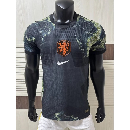 26/27 Netherlands Gatekeepe Black Player Version Soccer Jersey