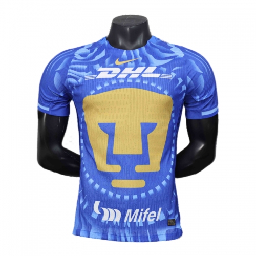 Pumas UNAM Away football jersey Player Version 2025-26