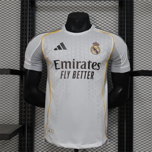 Real Madrid Home Player Jersey 25/26