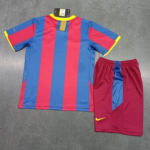 10/11 BAR Home Retro Kids Soccer Jersey