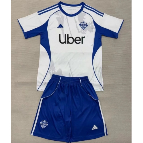 2025/2026 Como Away Football Shirt Kids Size