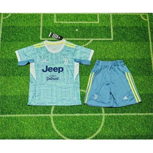 2025/2026 Juventus Away Football Shirt Kids Size