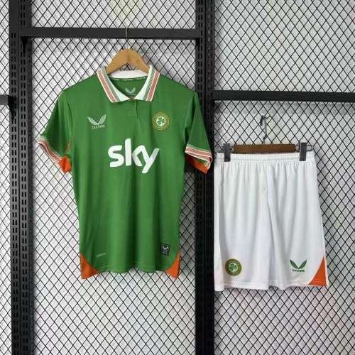 2026 Ireland National Team Special Edition Green Football Shirt Kids Size
