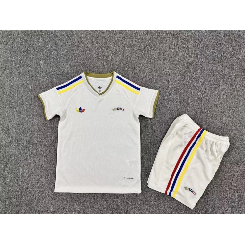 2026 Venezuela National Team Away Football Shirt Kids Size