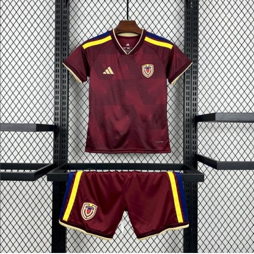 2026 Venezuela National Team Home Football Shirt Kids Size