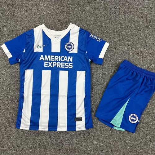 25/26 Brighton Home Kids Soccer Jersey
