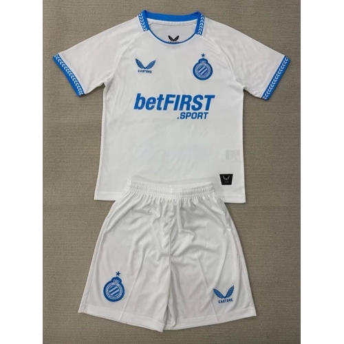 25/26 Brugge KV Away Kids Soccer Jersey