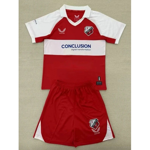 25/26 FC Utrecht Fourth Kids Soccer Jersey