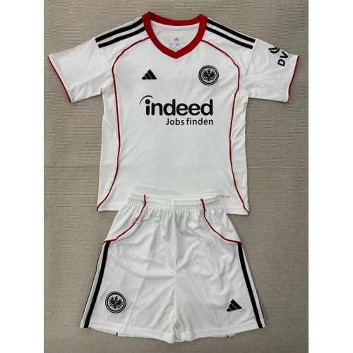 25/26 Frankfurt Away Kids Soccer Jersey