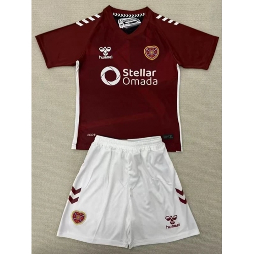 25/26 Heart Home Kids Soccer Jersey