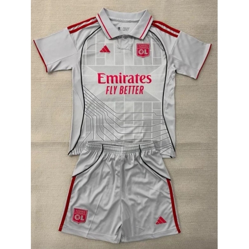 25/26 Lyon Third Kids Soccer Jersey