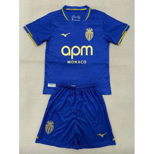 25/26 Monaco Away Kids Soccer Jersey
