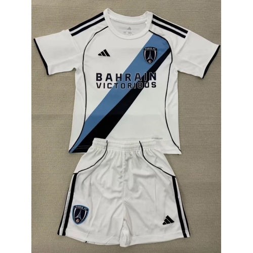 25/26 Paris FC Away Kids Soccer Jersey