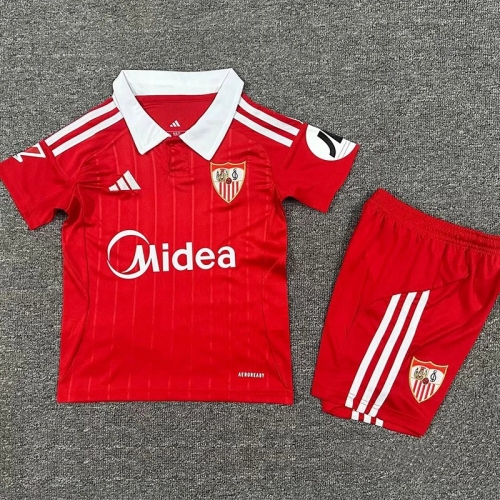 25/26 Sevilla Away Kids Soccer Jersey