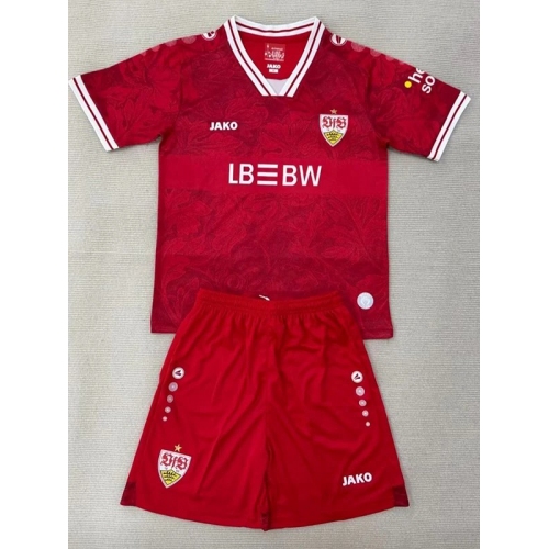 25/26 Stuttgart Home Kids Soccer Jersey
