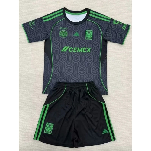 25/26 Tigres UANL Third Kids Soccer Jersey