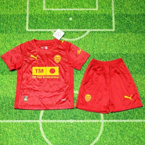 25/26 Valencia Away Kids Soccer Jersey