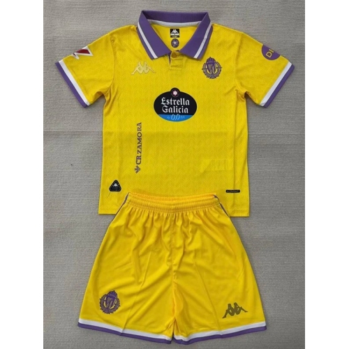 25/26 Valladolid Third Kids Soccer Jersey