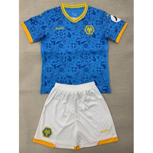 25/26 Wolves Third Kids Soccer Jersey