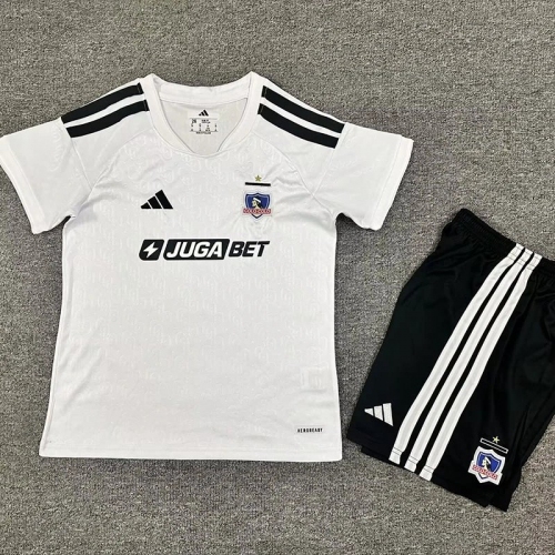 26/27 Colo-Colo Home Kids Soccer Jersey