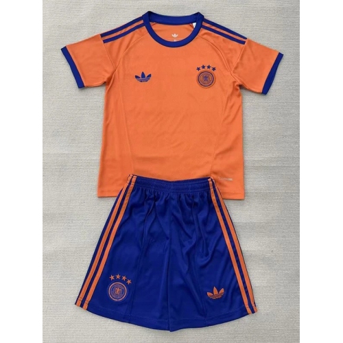 26/27 Germany Ｇoalkeeper Yellow Kids Soccer Jersey