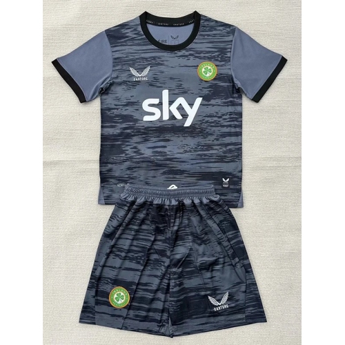 26/27 Ireland Goalkeeper Grey Kids Soccer Jersey