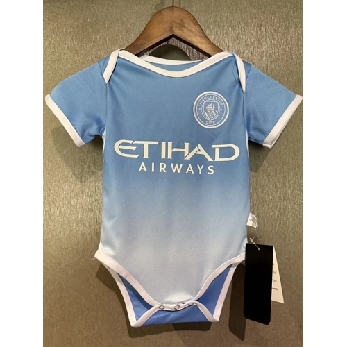 26/27 Man City Home Baby Infant Crawl Suit