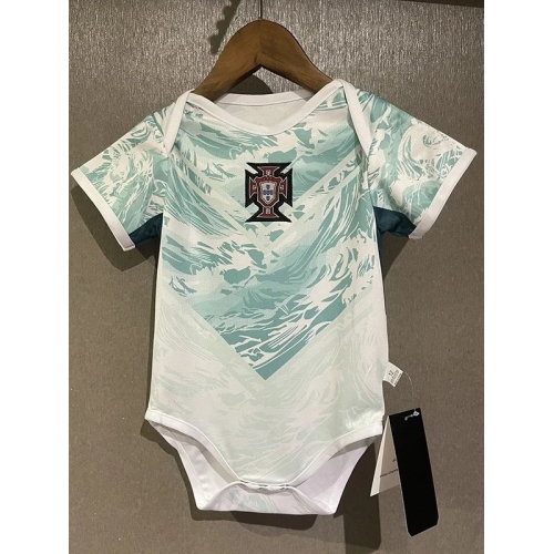 26/27 Portugal Away Baby Infant Crawl Suit