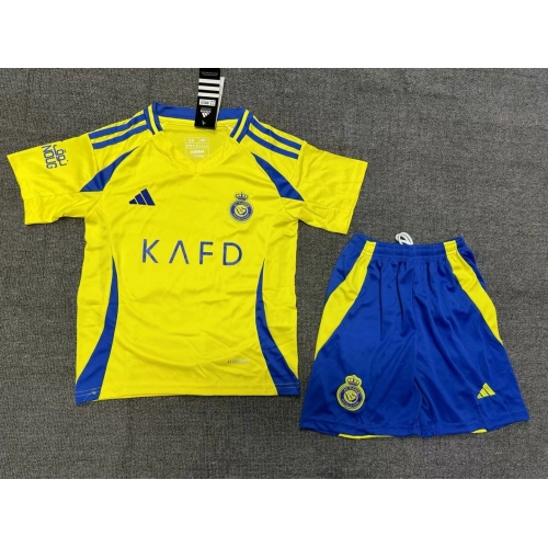 Al-Nassr 24/25 Home Kids Suit