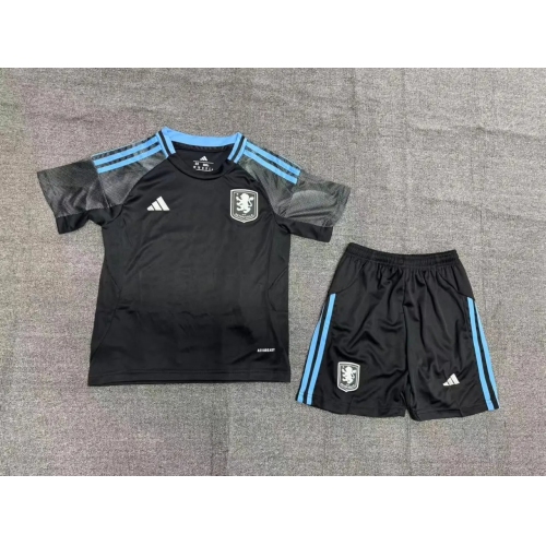 Aston Villa Away Kids Suit 25/26