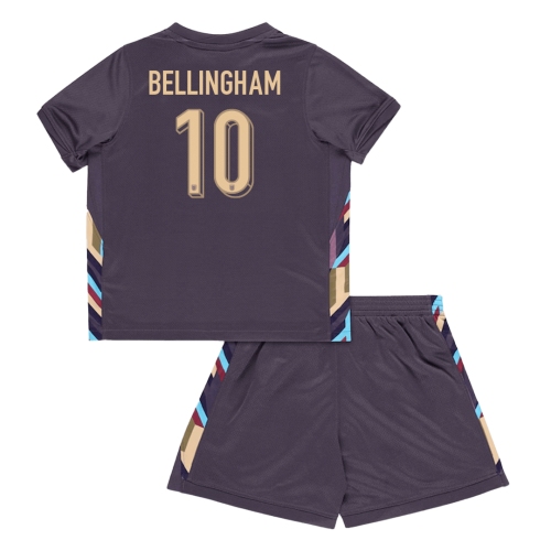 BELLINGHAM #10 England Away Kids Soccer Jerseys Kit EURO