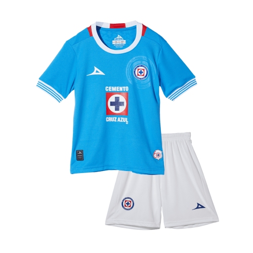 Kids Cruz Azul Home Soccer Kits 2024-25