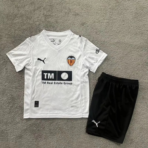 Kids Valencia Home Kits(Jersey+Shorts) 25/26