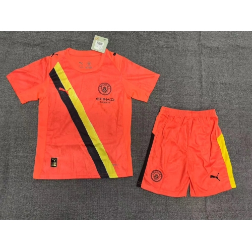 Manchester City KidSuper Goalkeeper Kids Suit 25/26
