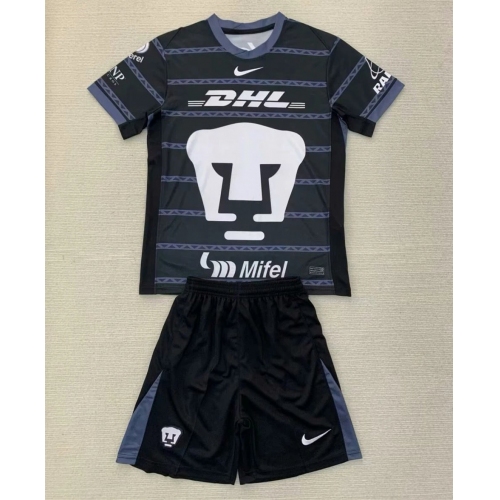 Pumas UNAM Goalkeeper Kids Suit 24/25 Black