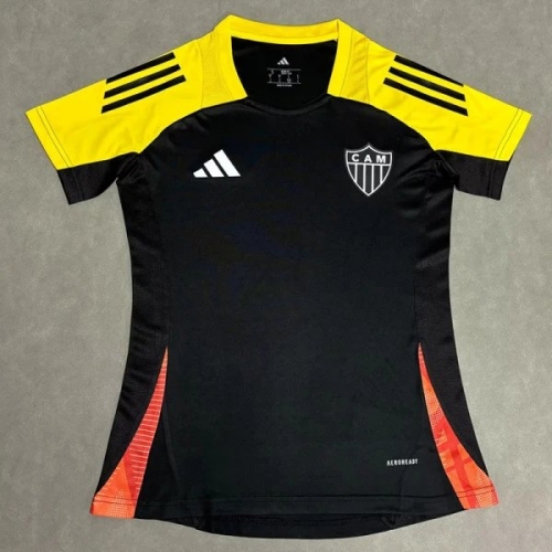2025 Mineiro Black Women Training shirts（女）