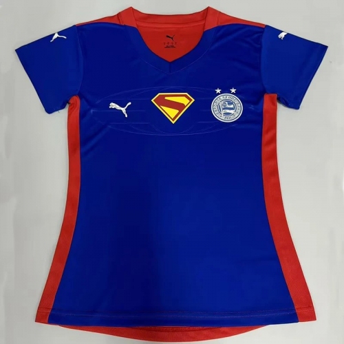 25/26 BaHia Superman Edition Women Soccer Jersey#女