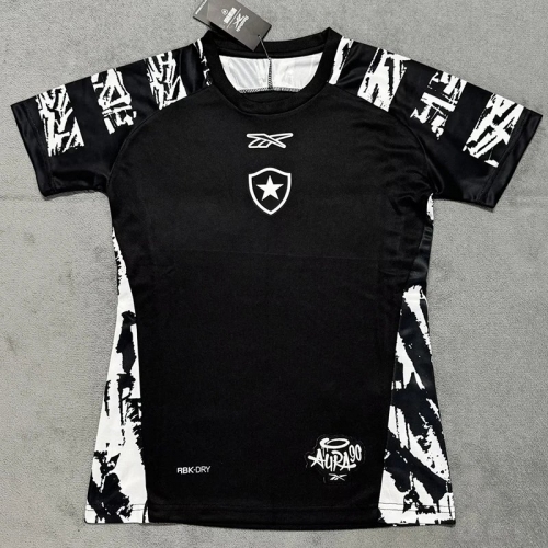 25/26 Botafogo Black Women Training Shirts #女
