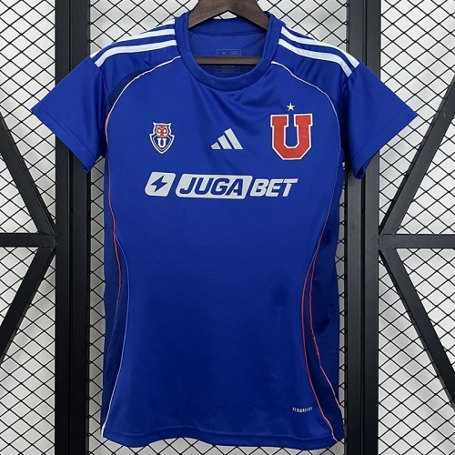 25/26 Universidad De Chile Home Women Soccer Jersey女