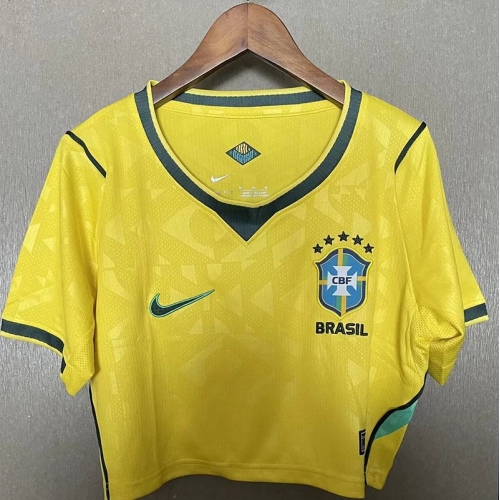 26/27 Brazil Home Women Short Sleeves